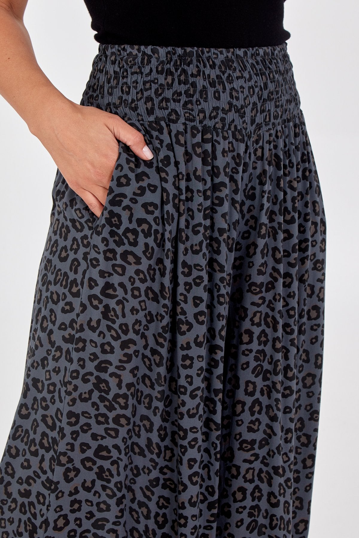 Unstoppable Truth Leopard Wide Leg Pants FINAL SALE  Pink Lily